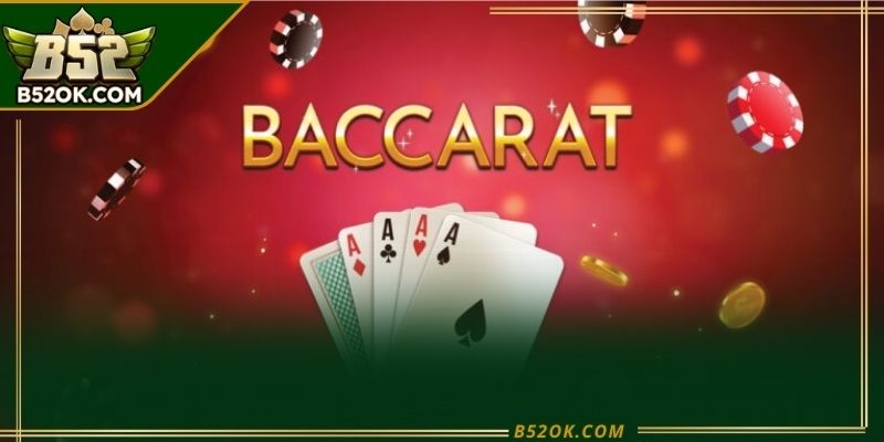 Bàn baccarat trực tuyến hiển thị cửa Player và Banker