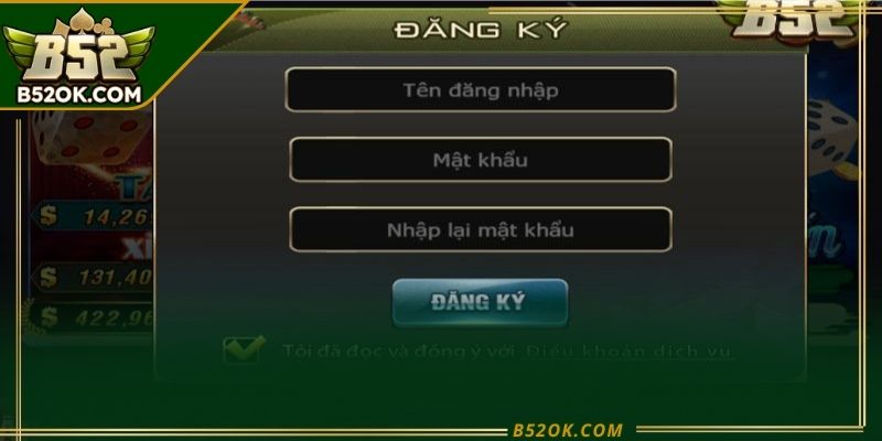 Quyền truy cập và tiện ích sau khi đăng ký B52